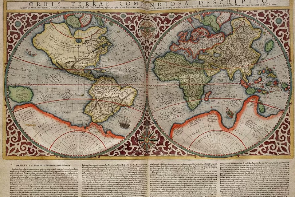 Mercator map